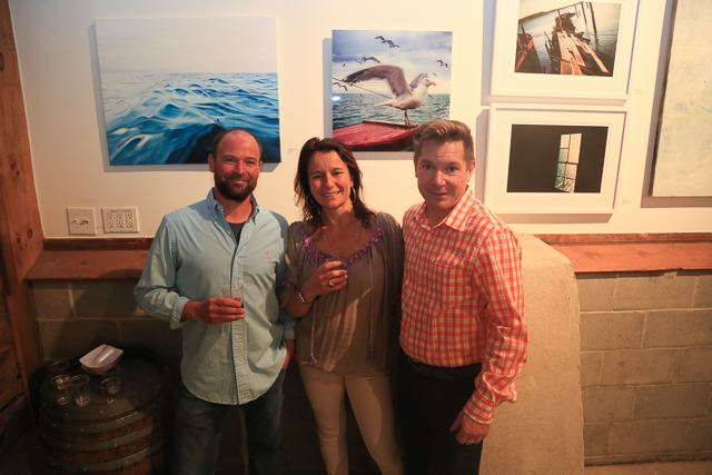 Chris Hamilton, Claire Copersino and Jerry Cybulski.