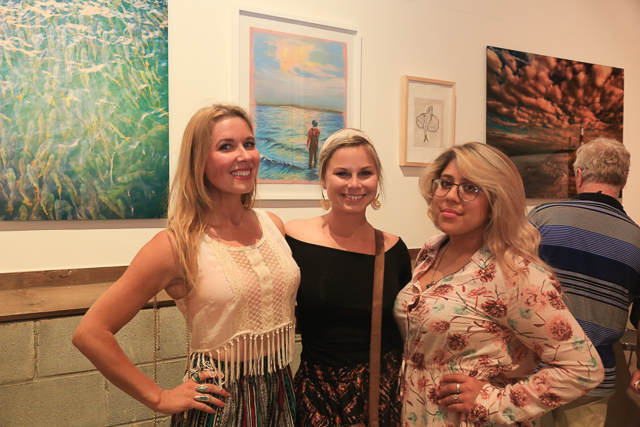 Kelly Franke, Madison Fender and Estefany Molina.