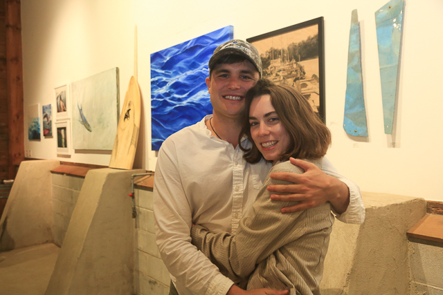 Joe Divello and Liz Sweigart.