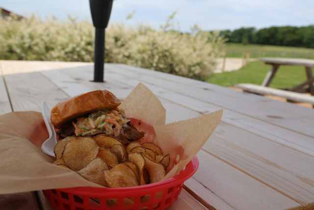 barbecue chicken sandwich