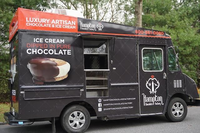 Hamptons Chocolate Factory truck