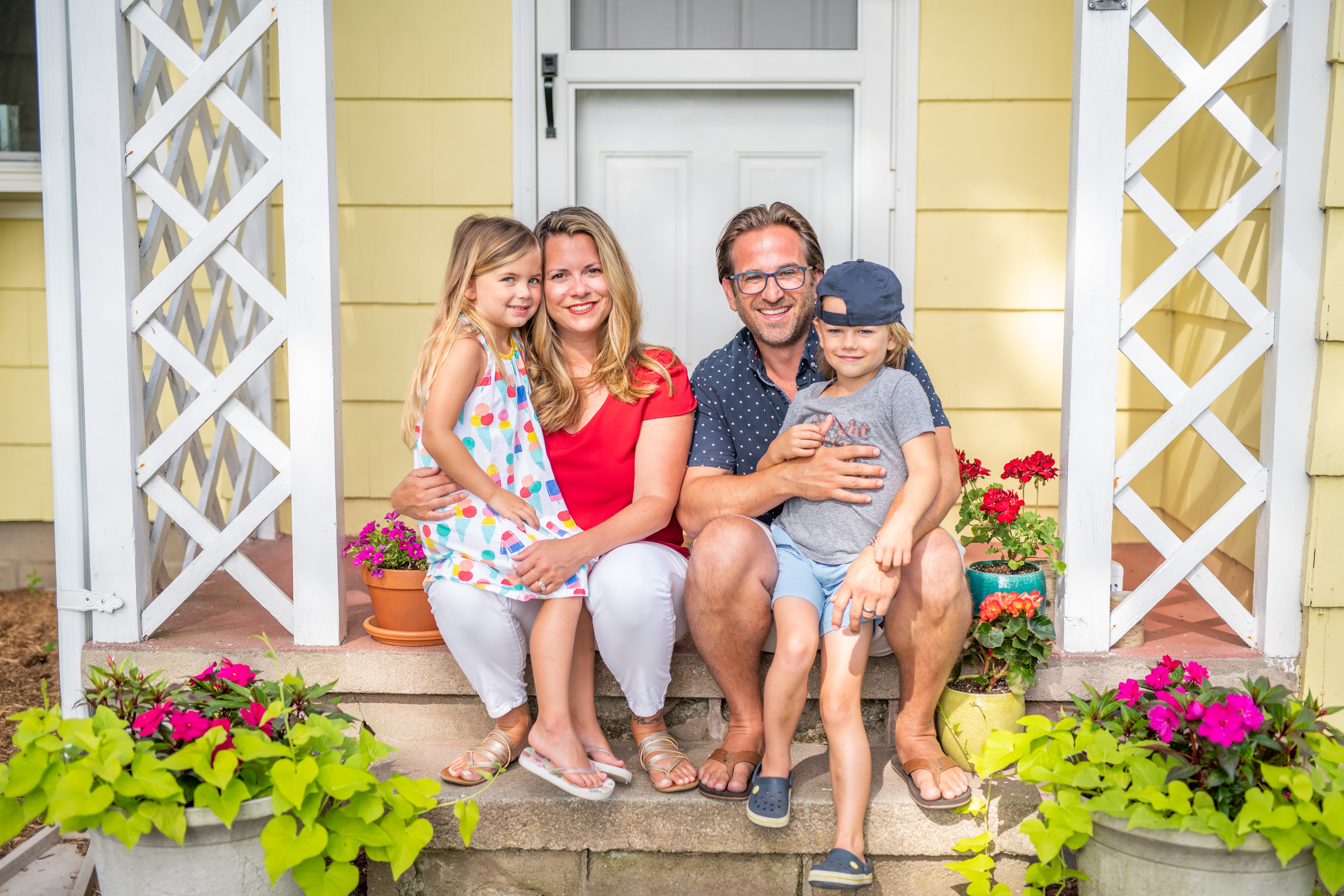 Shelter Island Family Front Porch