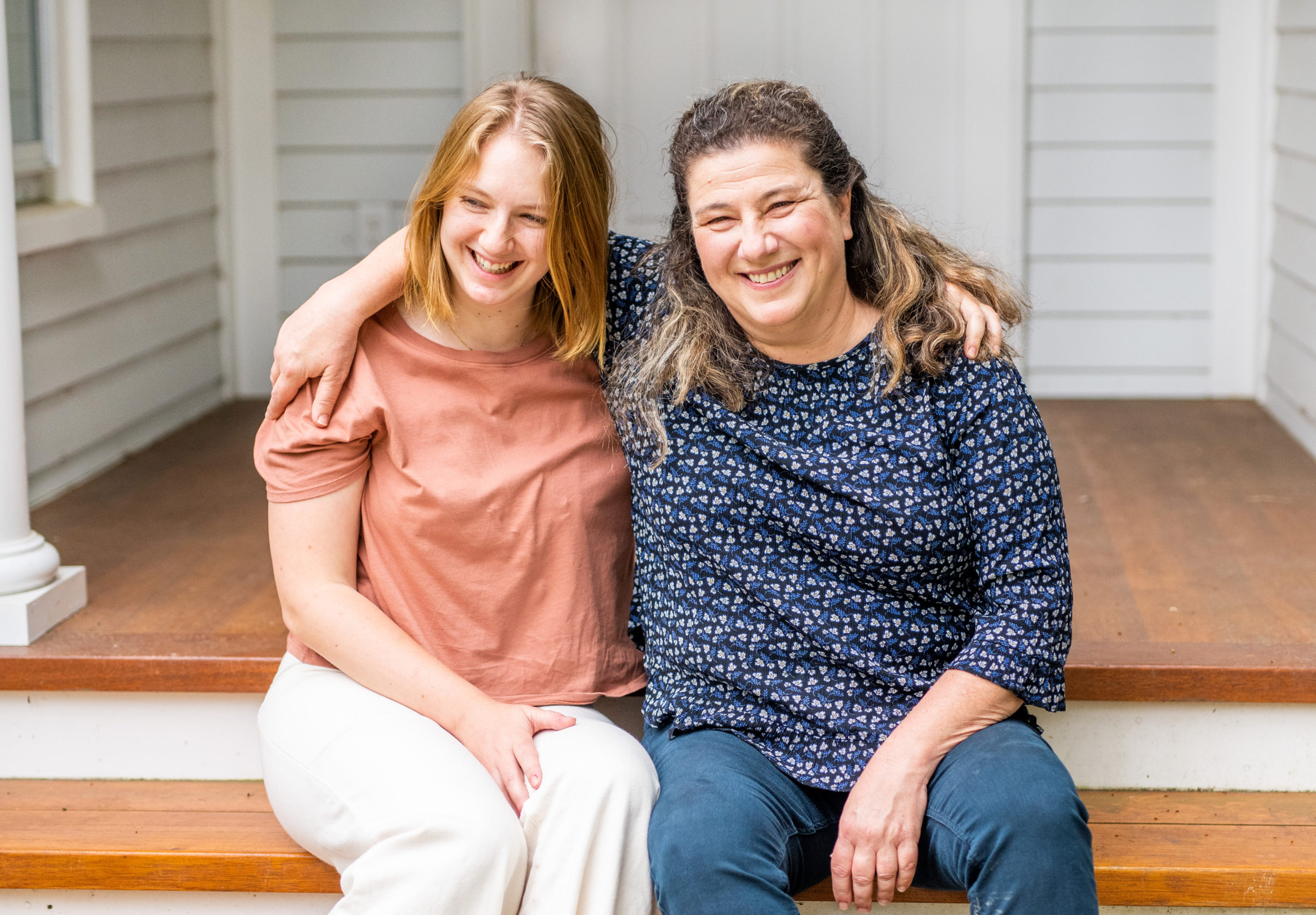 Luchi Masliah and her daughter